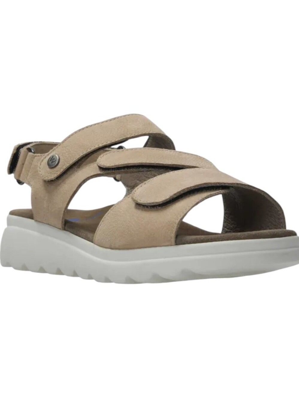 Wolky Yard platform sandals in a beige nubuck color...Size 43 (11-11.5)